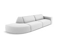 Nowoczesna sofa ogrodowa Maui szara