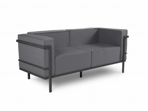 2-osobowa sofa ogrodowa Cannes antracytowa