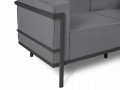 2-osobowa sofa ogrodowa Cannes antracytowa