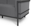 3-osobowa sofa ogrodowa Cannes antracytowa