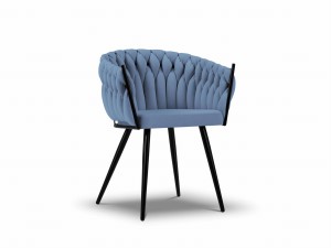 Krzesło ogrodowe Simi błękitne