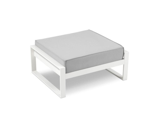 Jasno szara pufa ogrodowa Tahiti