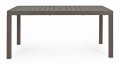 Brązowy rozkładany stół ogrodowy Hilde 160-240x90