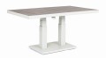 Szary stół ogrodowy z regulowaną wysokością Truman 140x85