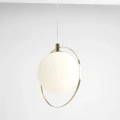 Minimalistyczna lampa wisząca AURA złota