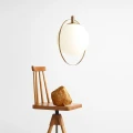 Minimalistyczna lampa wisząca AURA złota