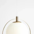 Minimalistyczna lampa wisząca AURA złota