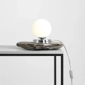 Lampka stołowa BALL chrom