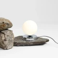 Lampka stołowa BALL chrom