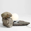 Lampka stołowa BALL chrom