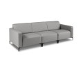 3-osobowa sofa ogrodowa Kos szara