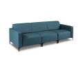 3-osobowa sofa ogrodowa Kos niebieska