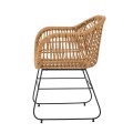 Krzesło ogrodowe Collin z polirattanu Bloomingville
