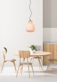 Lampa wisząca Alistair szklana