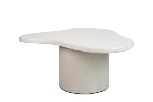 Stolik kawowy Rene nieregularny mikrocement