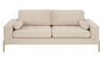 Elegancka 3-osobowa sofa Versailles Bis beż