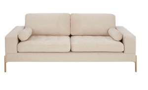 Elegancka 3-osobowa sofa Versailles Bis beż