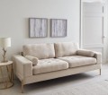 Elegancka 3-osobowa sofa Versailles Bis beż