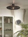 Lampa sufitowa ZANZIBAR czarna