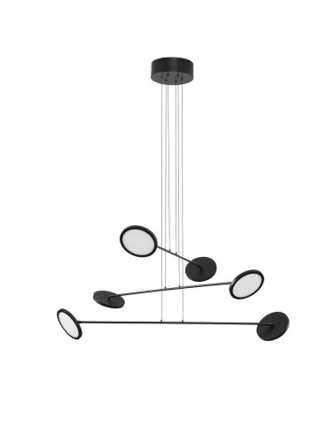 Oryginalna lampa wisząca ABOT-6 czarna