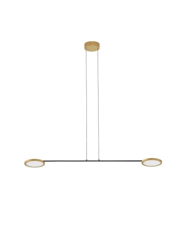 Designerska lampa wisząca ABOT złota