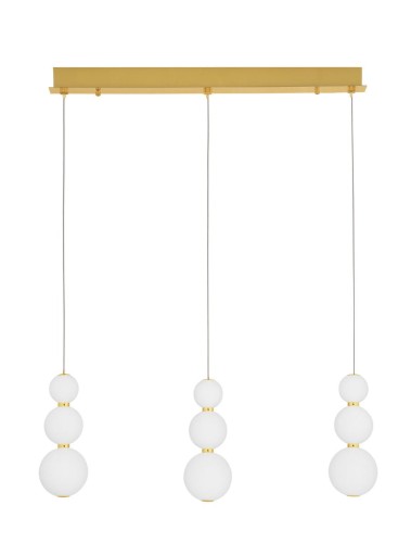 Lampa wisząca ADAN Line złota