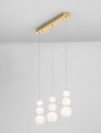Lampa wisząca ADAN Line złota