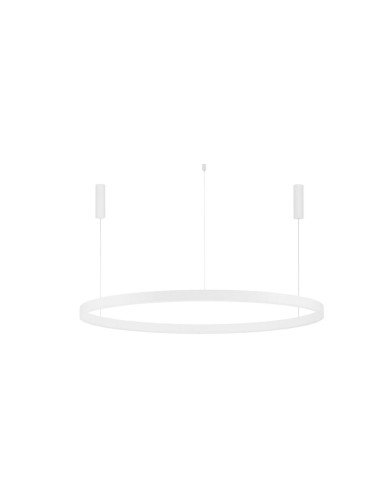 Okrągłą biała  lampa RING DONDE 150