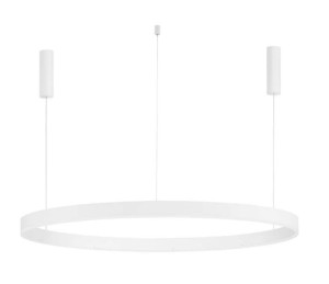 Nowoczesna biała lampa RING DONDE 120 dwa okręgi