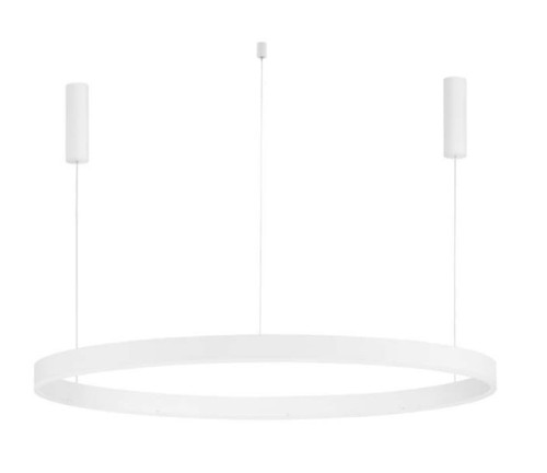 Nowoczesna biała lampa RING DONDE 120 dwa okręgi
