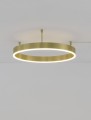 Lampa sufitowa JACA RING złota