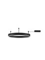 Lampa sufitowa JACA Ring czarna