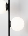 Czarna lampa wisząca ABALA dwie kule