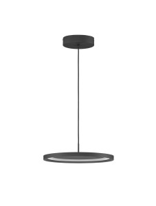 Okrągła lampa wisząca ACAYO czarna