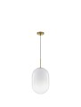 Lampa wisząca ACUYO L mleczno-złota