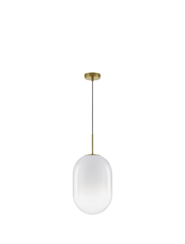 Lampa wisząca ACUYO L mleczno-złota