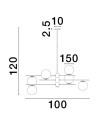 Lampa wisząca AEREO-6