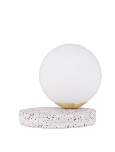 Lampa stołowa MERINO szary marmur