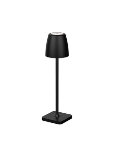 Lampa ogrodowa AGUITA S czarna bezprzewodowa