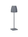 Lampa ogrodowa AGUITA  M ciemnoszara bezprzewodowa