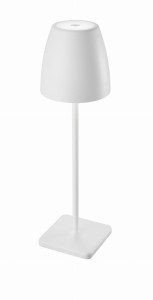 Lampa ogrodowa AGUITA M biała bezprzewodowa