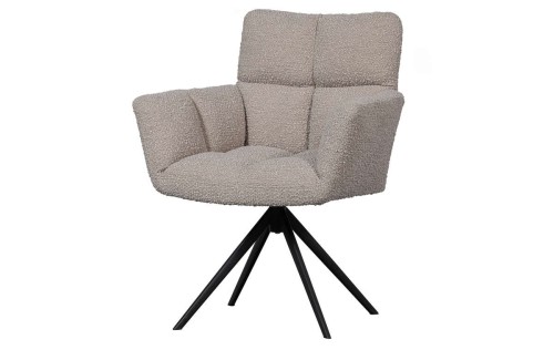 Fotel obrotowy VINNY boucle