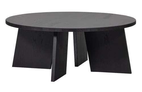 Stolik kawowy FRIES czarny dąb