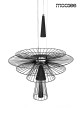 Lampa wisząca Sesto czarna Moosee