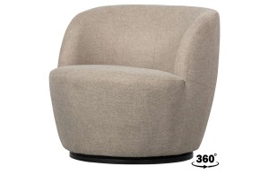 Fotel obrotowy SERRA piaskowy