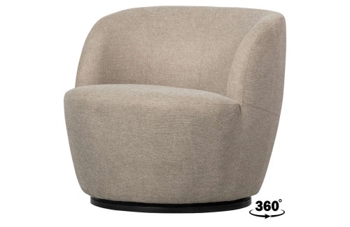 Fotel obrotowy SERRA piaskowy