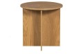 Zestaw 2 drewnianych stolików LINA