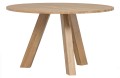 Stół RHONDA dąb naturalny 129 cm