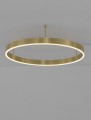 Lampa sufitowa JACA RING złota