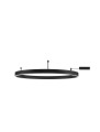 Lampa sufitowa JACA Ring czarna